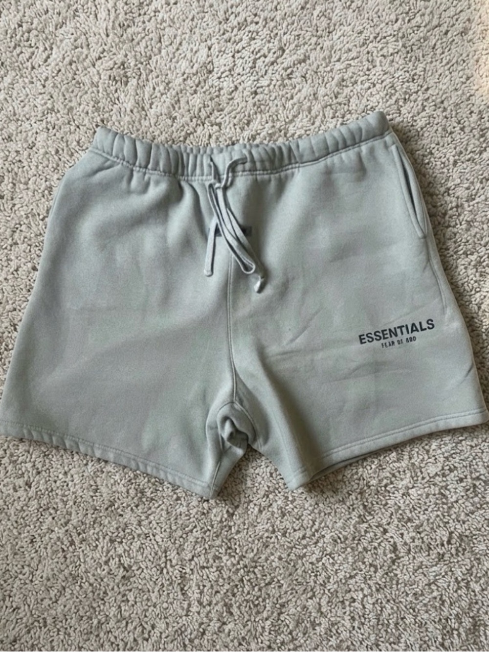 Fear of God Essentials Shorts | Seafoam | Men'sXL
